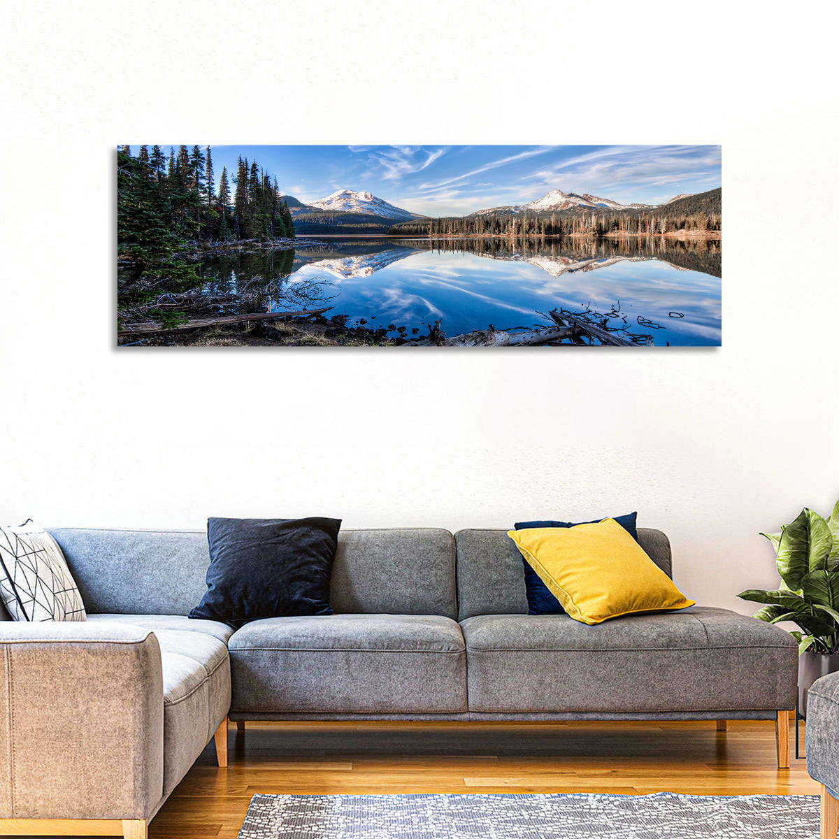Sparks Lake Reflection Wall Art