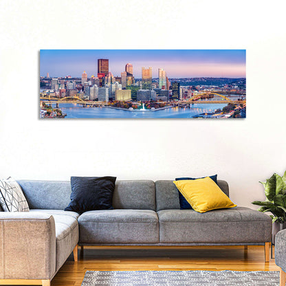 Pittsburgh Skyline Wall Art