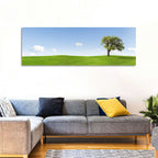 Lone Tree on Green Hill Wall Art