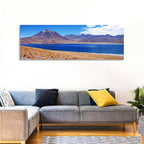 Miscanti Lagoon and Miñiques Volcano Wall Art