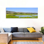 Uchali Lake Algae Reflection Wall Art