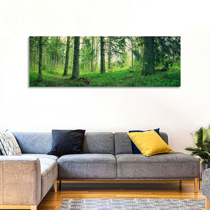 Green Forest Wall Art