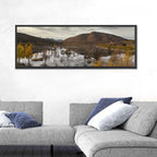 Lake Hodges Autumn Reflection Wall Art