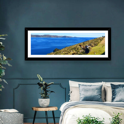 Moon Island and Lake Titicaca Wall Art