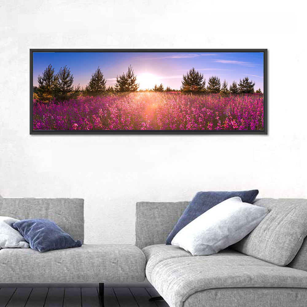 Sunrise Wildflower Meadow Wall Art