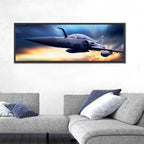 High-speed Fighter Jet Wall Art