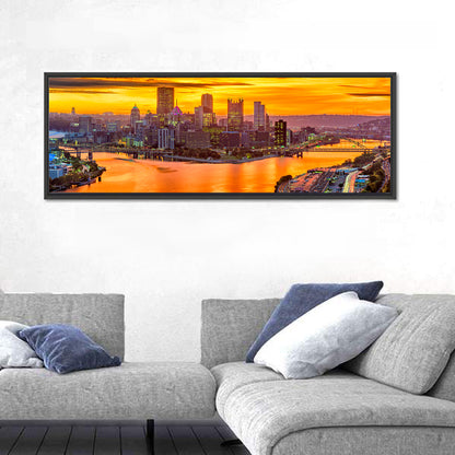 Pittsburgh Skyline Wall Art