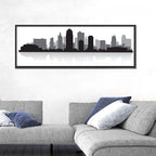 Kansas City Skyline Wall Art