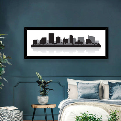 Atlantic City Skyline Wall Art
