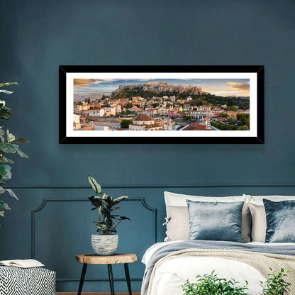 Parthenon & Athens Town Wall Art