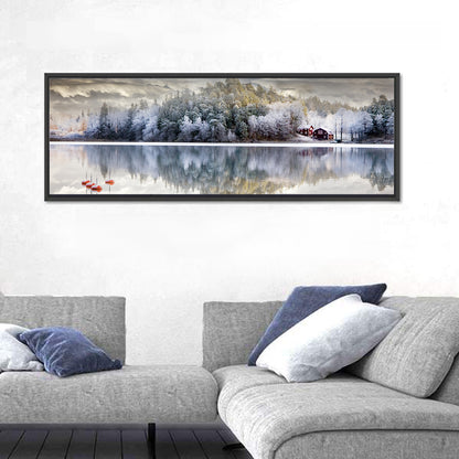 Winter Lake Wall Art