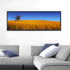 Canola Field with Lone Tree Wall Art