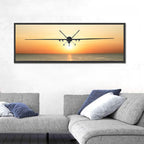 Sunset Surveillance Drone Wall Art