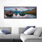 Stellisee Sunrise Reflection Wall Art