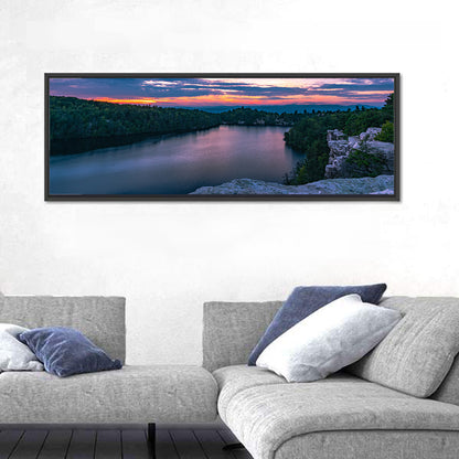 Lake Minnewaska Sunset Wall Art