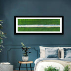 Aerial Irrigation Canal View Wall Art