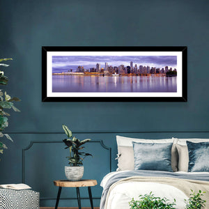 Vancouver Skyline Wall Art