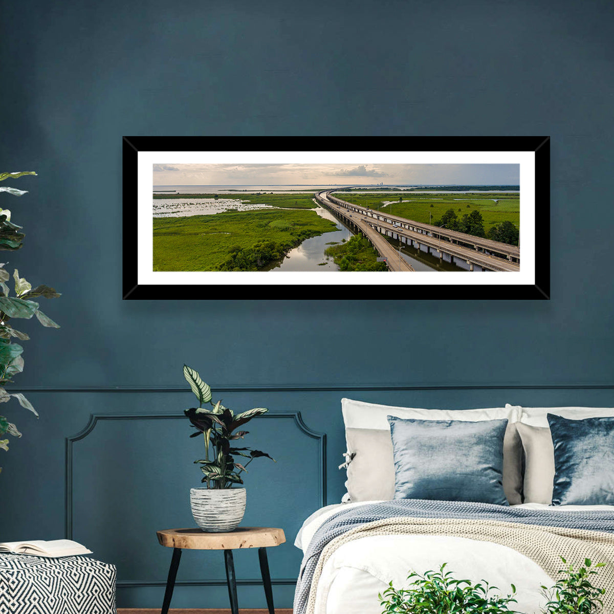 Interstate 10 Bridge Wall Art