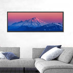 Mount Baker Alpenglow Wall Art