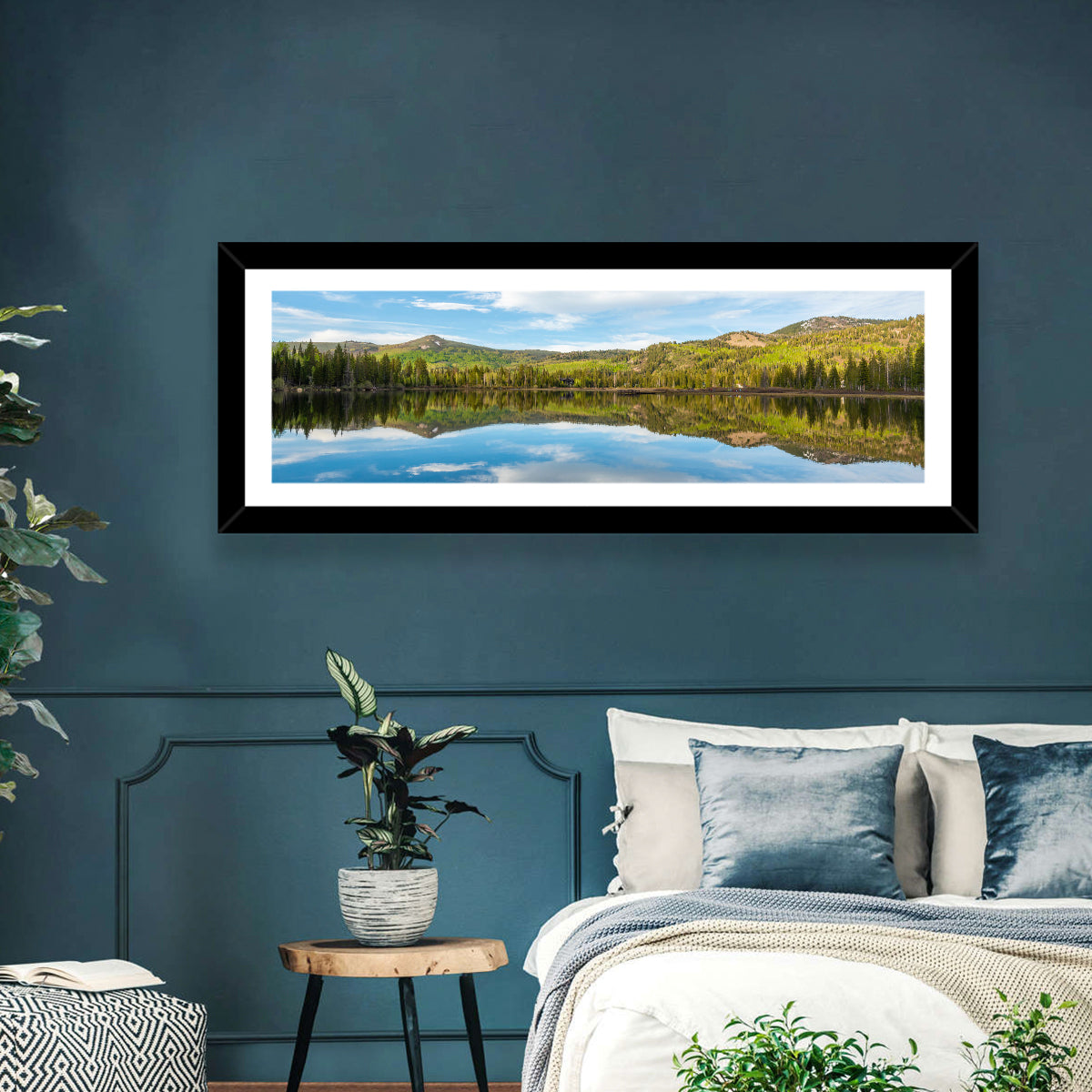 Silver Lake Reflection Wall Art