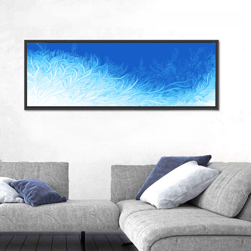 Curly Ice Crystals Wall Art