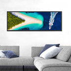 Zlatni Rat Beach Aerial, Bol Croatia Wall Art