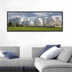 Numbered Industrial Storage Tanks Wall Art