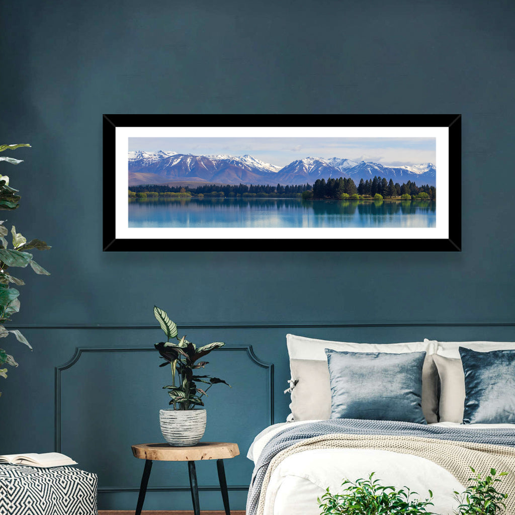 Lake Ruataniwha Reflection Wall Art