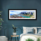 Omiš Cetina River Mouth Canyon View Wall Art
