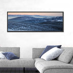 Jeseníky Winter Mist Wall Art