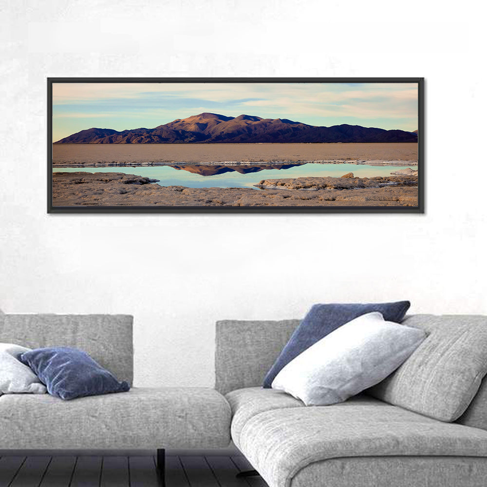 Salinas Grande Salt Flat Reflection Wall Art
