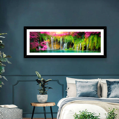 Plitvice Waterfall Wall Art