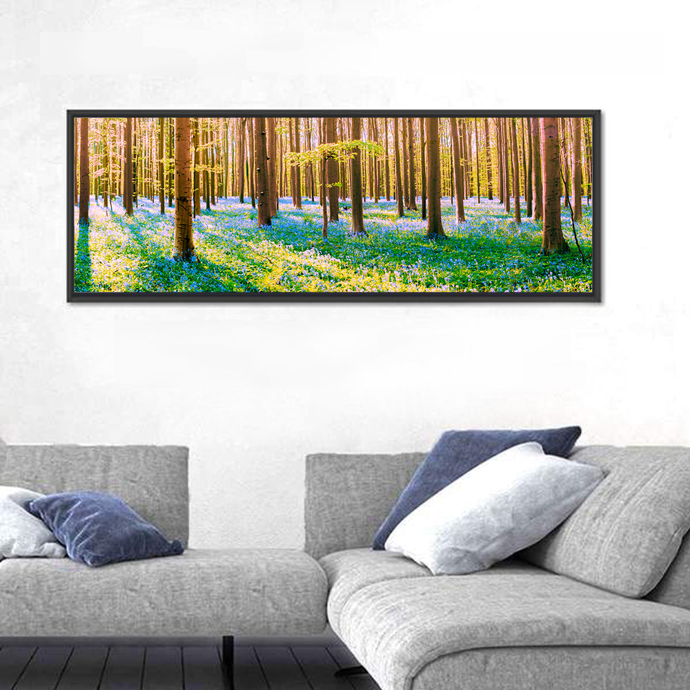 Hallerbos Bluebell Forest Wall Art