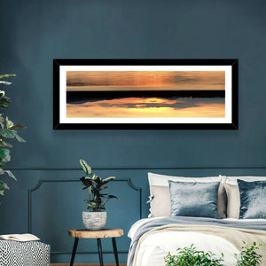 Lake Pleasant Sunset Wall Art