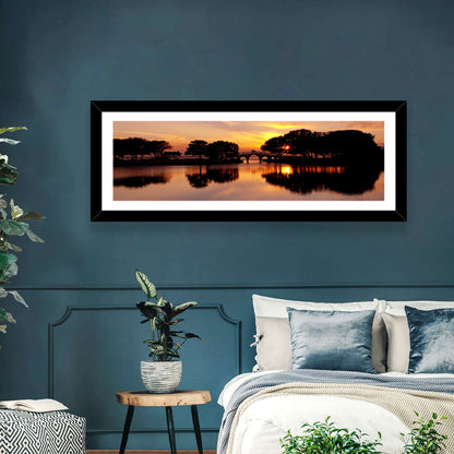Tranquility Bridge Currituck Park Wall Art