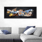 Assorted Grains in Bowls Wall Art