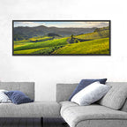 Sunlit Chianti Vineyard Wall Art