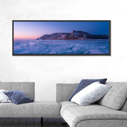 Frozen Lake Baikal Wall Art