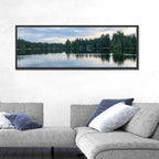 Beaver Lake Park Sunrise Reflection Wall Art