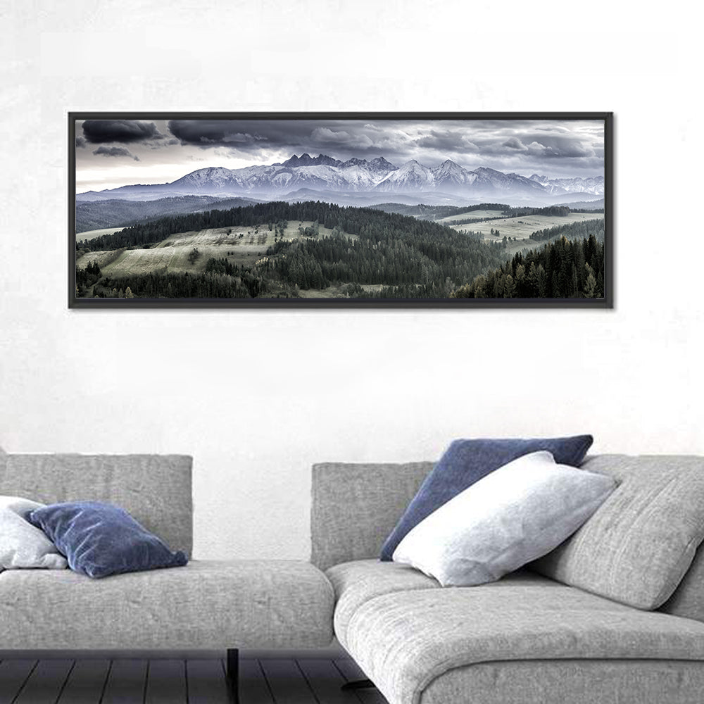 Snow-capped High Tatras, Poland Wall Art