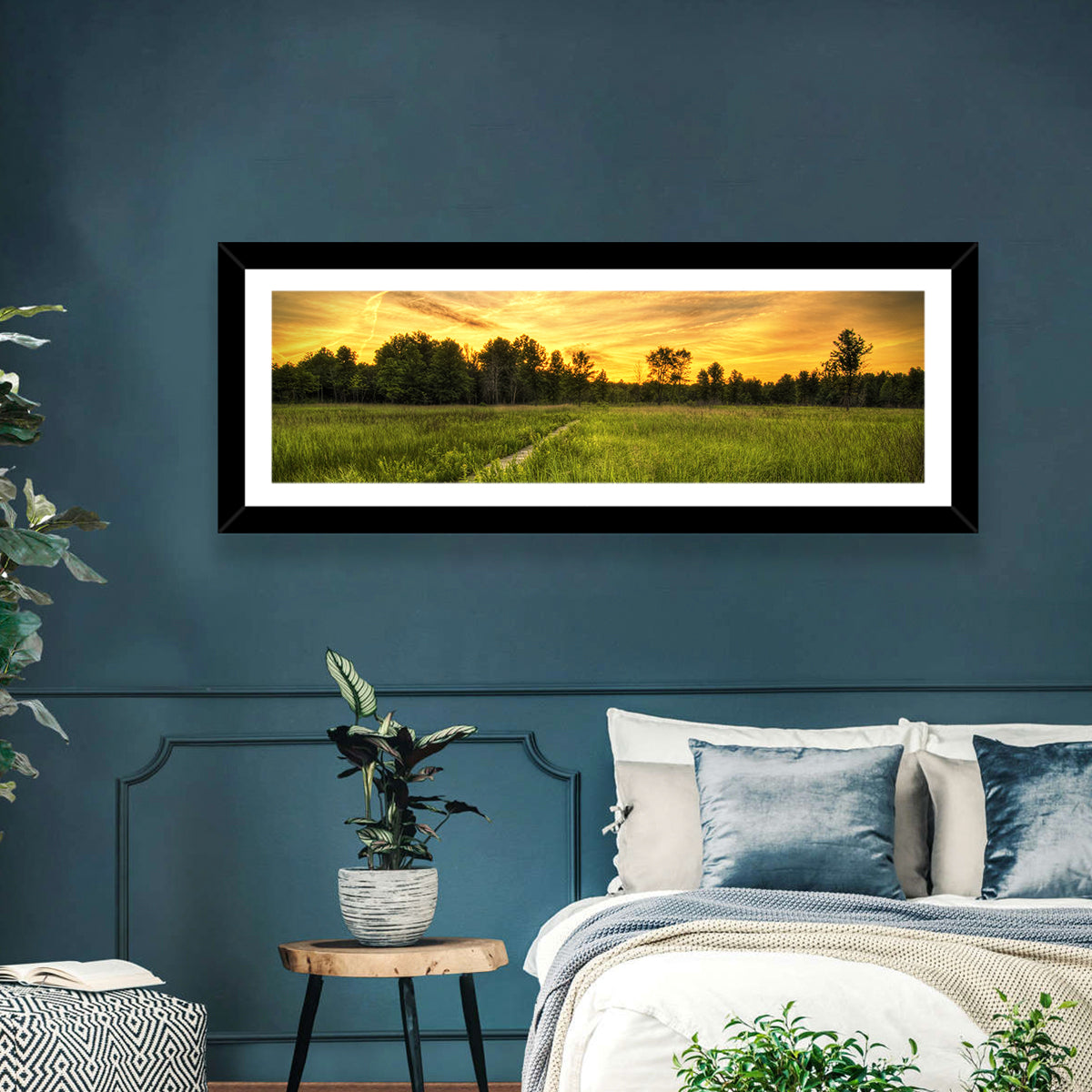 Irwin Prairie Boardwalk Sunset Wall Art