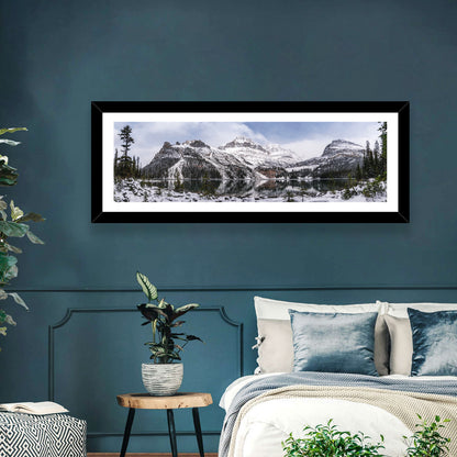 Snowy Lake O Hara Wall Art