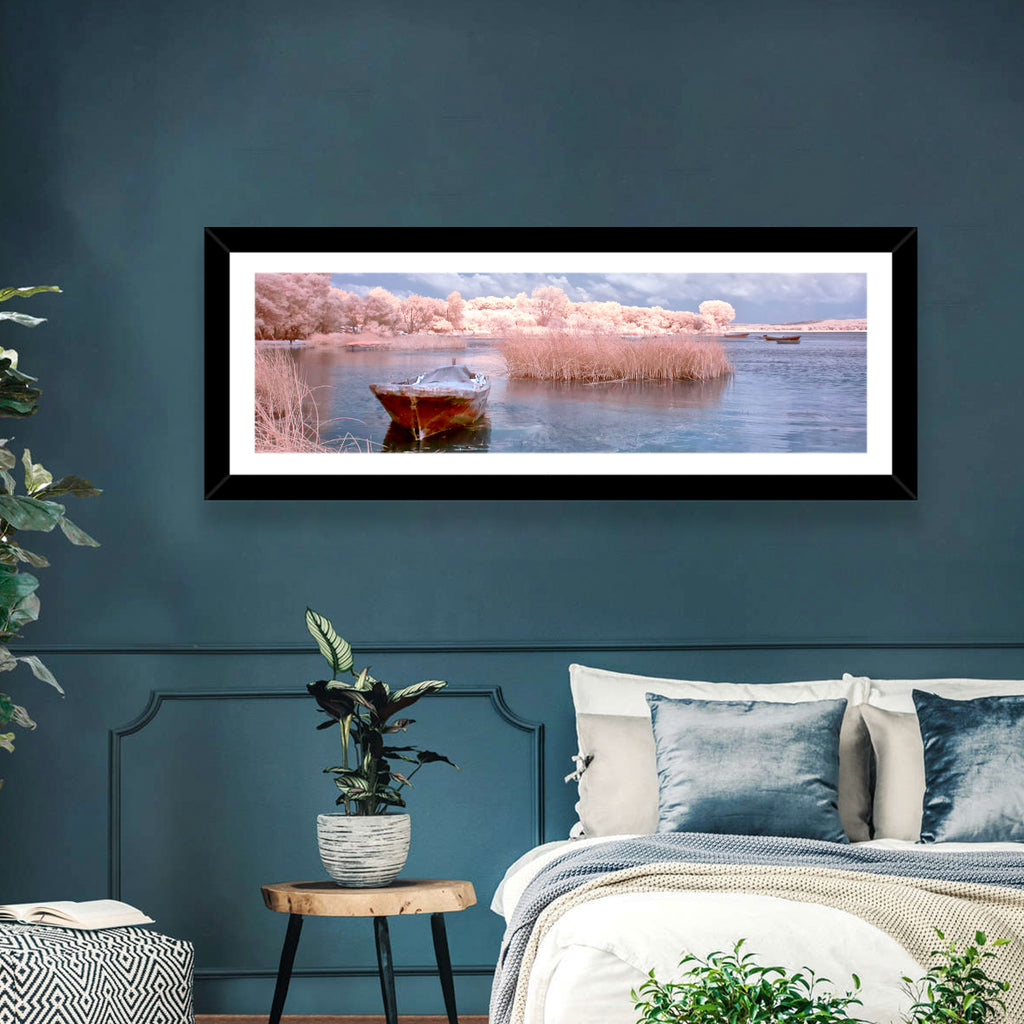 Golyazi Lake Boat Wall Art