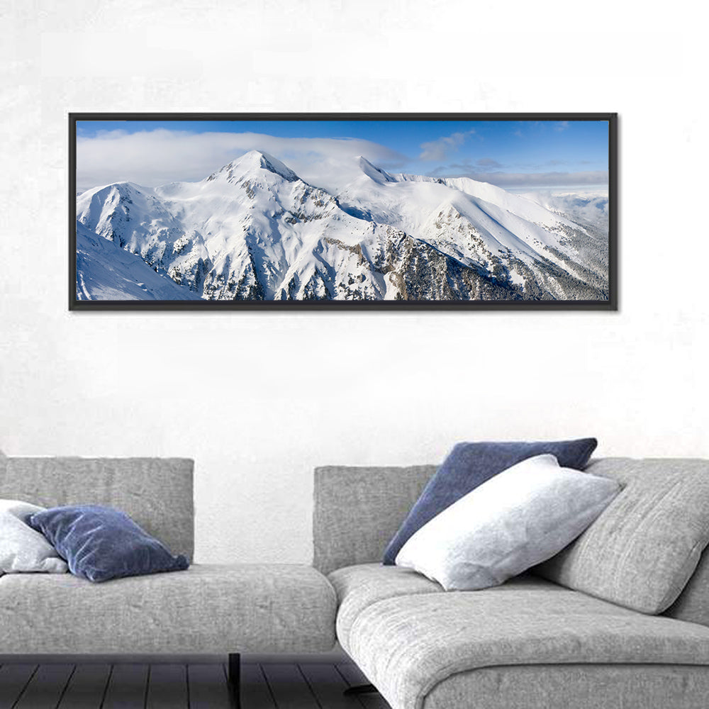 Bansko Snow-capped Peaks Wall Art