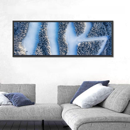 Ski Resort Pathways Wall Art