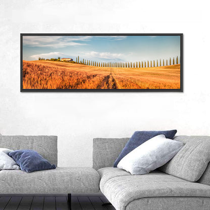 Tuscan Wheat Field Wall Art