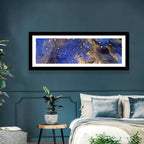 Blue Rush Abstract Wall Art