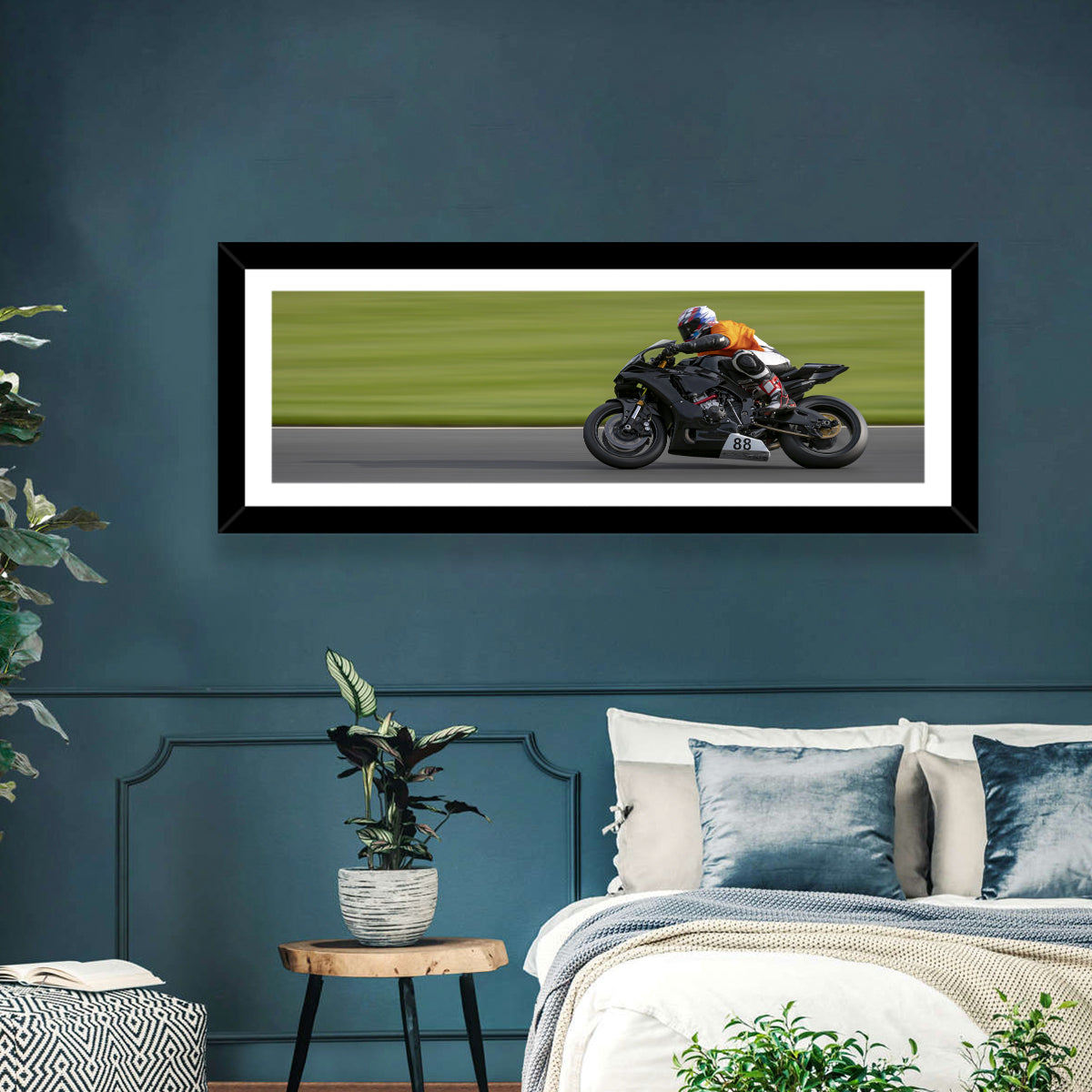 Racing Motorbike Wall Art