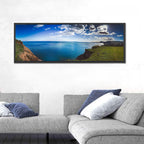 Sidmouth Cliffs and Sea View Wall Art