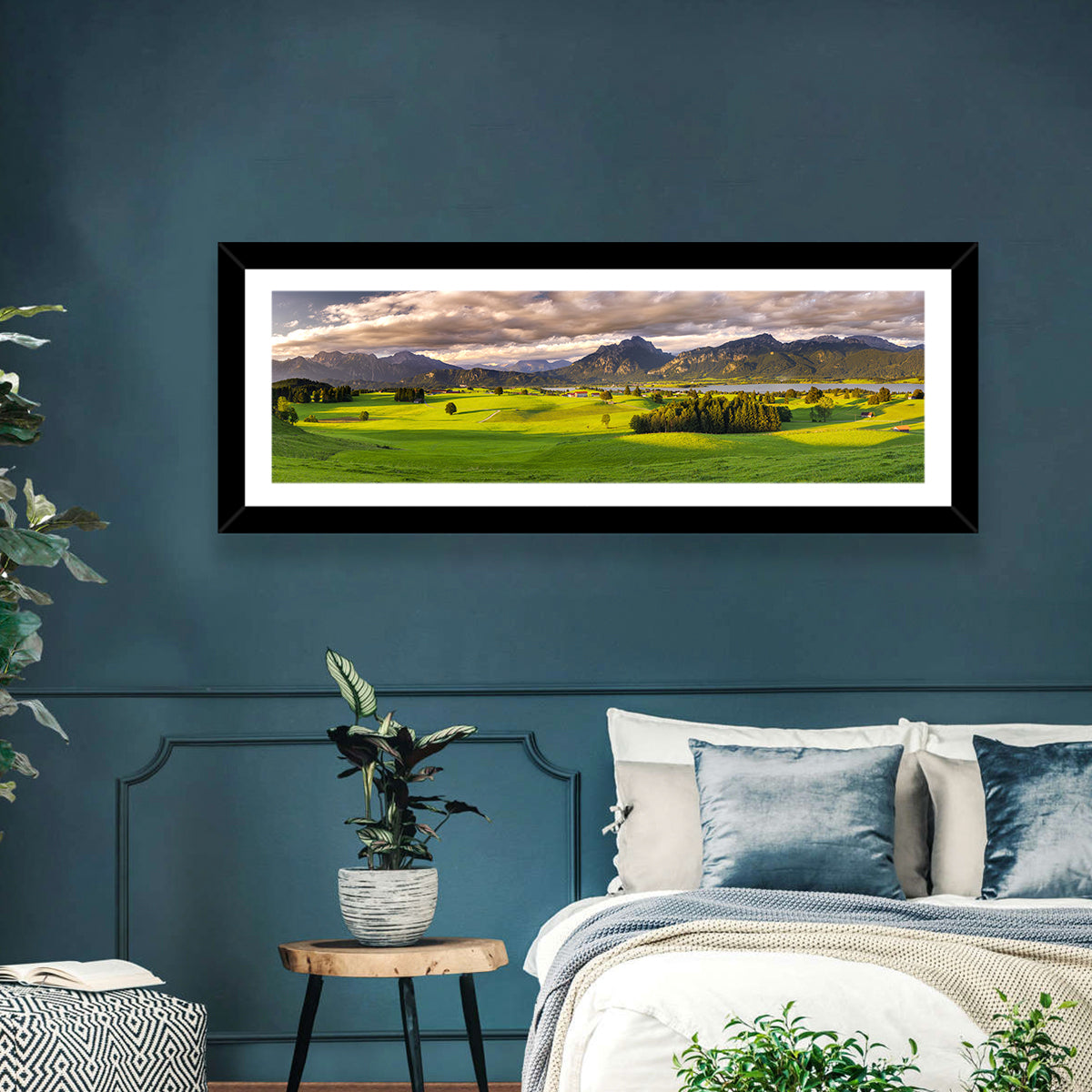 Füssen Forggensee Alpine Lake Landscape Wall Art